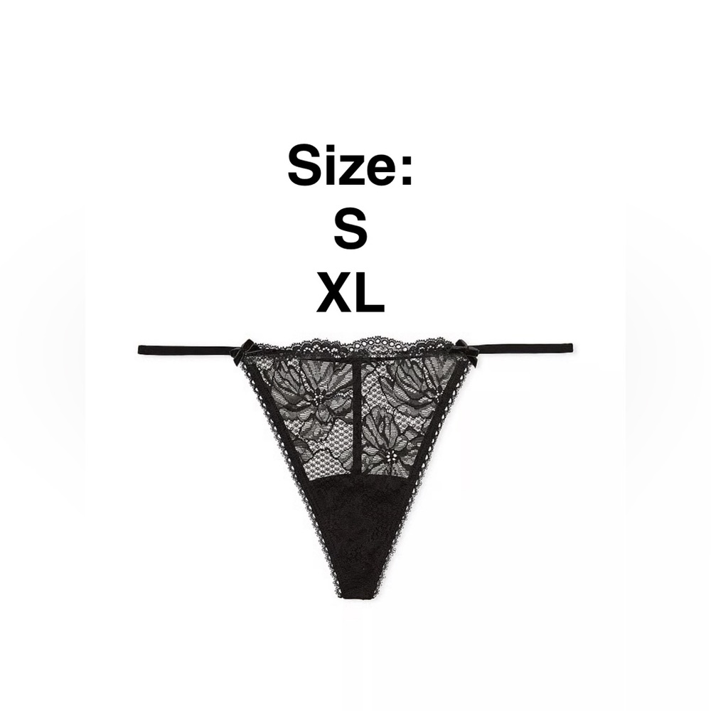 VICTORIA'S SECRET
Stretch Cotton V-String Panty - NEW